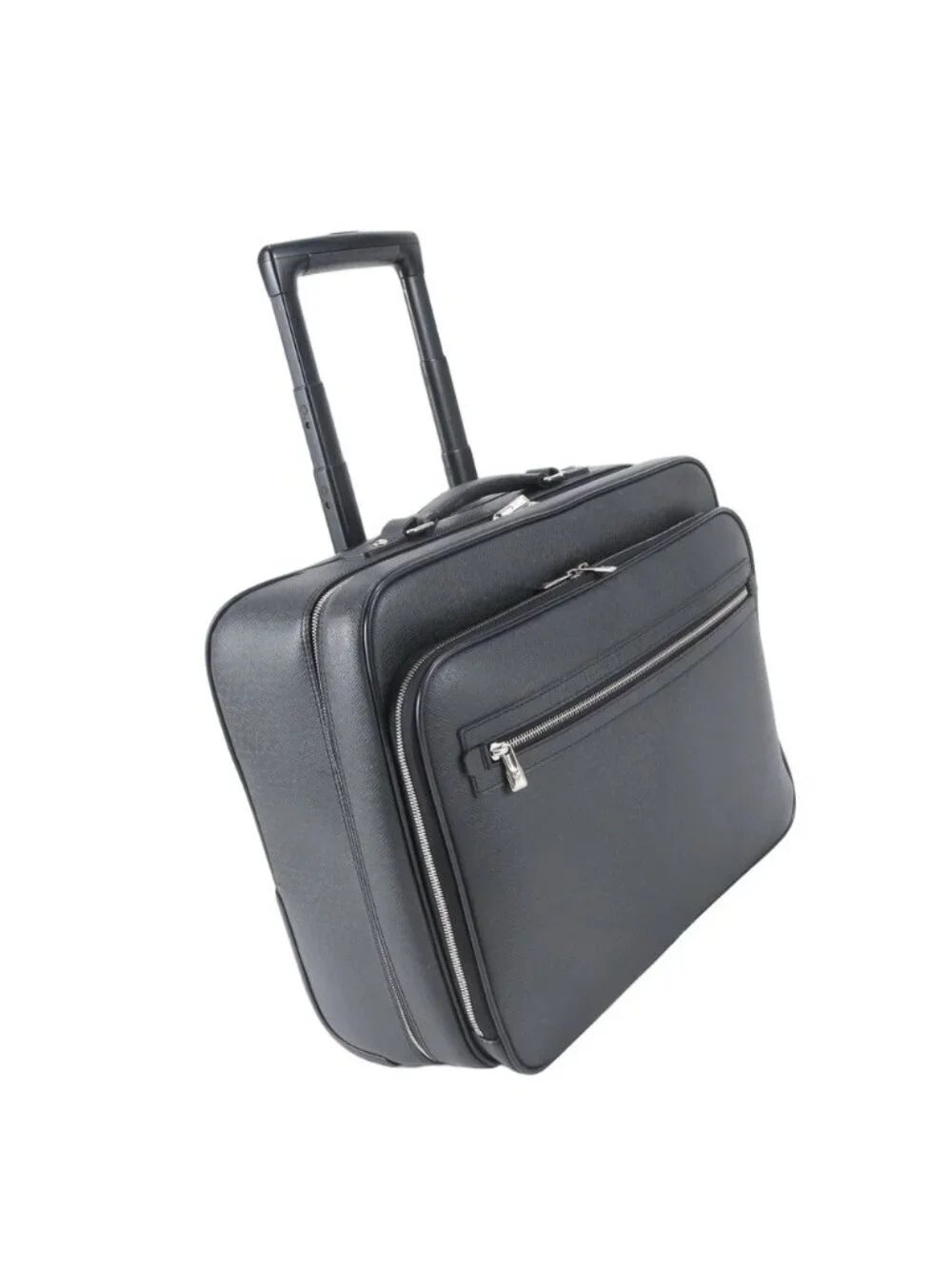 Louis Vuitton Taiga Pilot Case Leather Suitcase Carry Bag